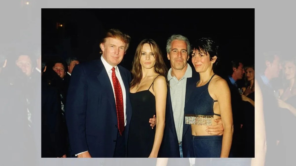 Trump, Melania, Epstein, Maxwell